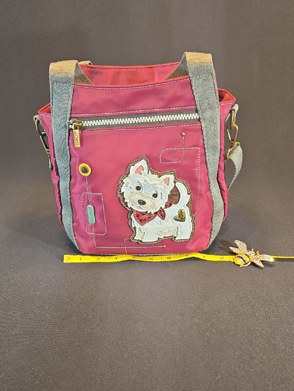 Chala Venture Mini Carryall Bag with Westie Dog Design